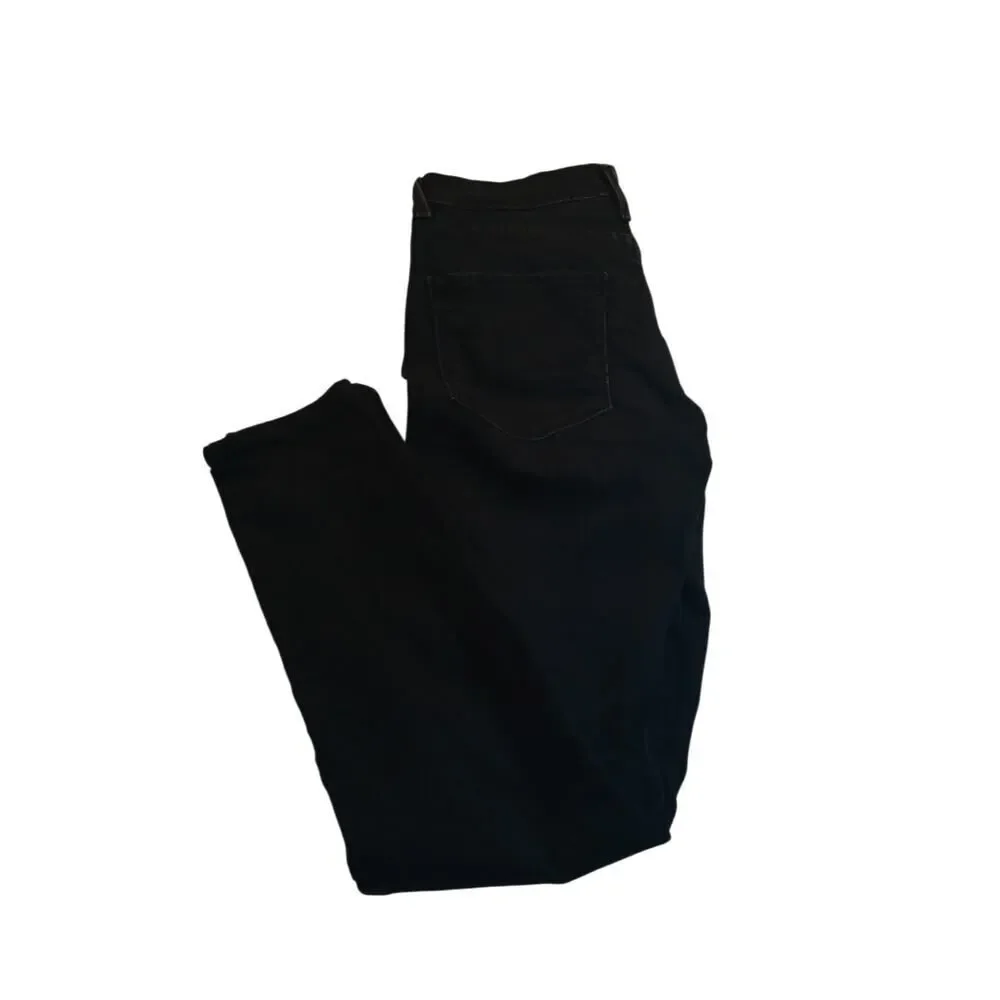 DENIZEN Women's High Rise Ankle Skinny Stretchy Black Wash Jeans - Size: 6